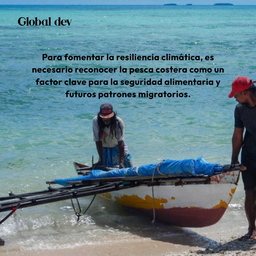 GlobaldevB's tweet photo. La #migración climática va más allá del aumento del nivel del mar. 🌊
En Kiribati y Tuvalu, los cambios en los #océanos amenazan la #pesca, los medios de subsistencia y el futuro de las comunidades #costeras, influyendo en las decisiones de migración.
🔗 https://t.co/MWCmHUKCkD https://t.co/HSufaMME7N