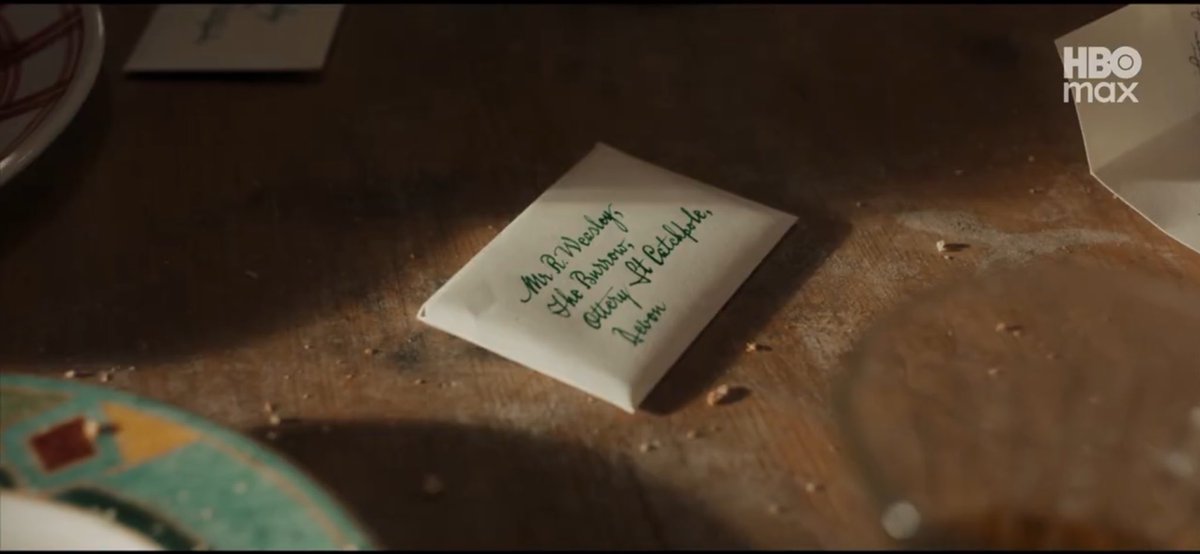 WW_Direct's tweet photo. Ron Weasley getting his Hogwarts acceptance letter at The Burrow in HBO’s HARRY POTTER and the Philosopher’s Stone https://t.co/t5Y7exIWt4