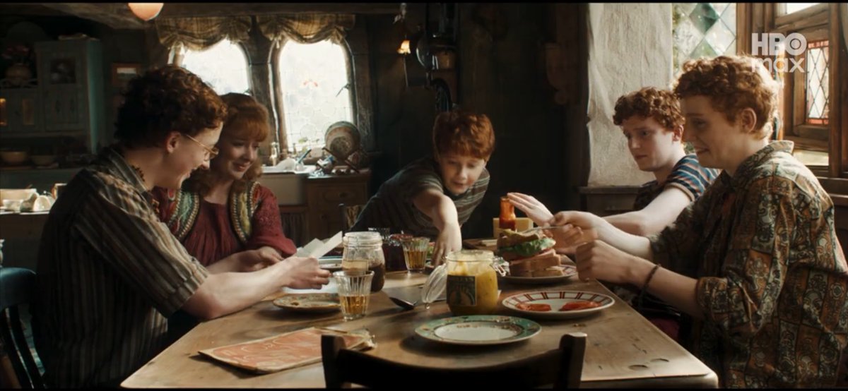 WW_Direct's tweet photo. Ron Weasley getting his Hogwarts acceptance letter at The Burrow in HBO’s HARRY POTTER and the Philosopher’s Stone https://t.co/t5Y7exIWt4