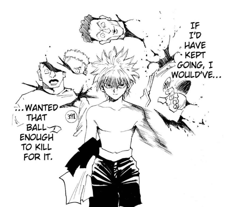 SolerusHD's tweet photo. Y este Killua no sabia contra quien estaba xddd

#hxh https://t.co/6hpgvAkfGq