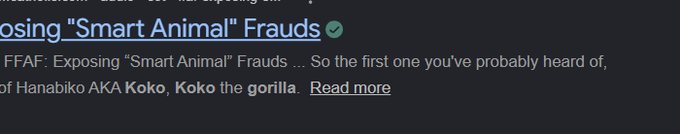 nigCat444's tweet photo. +20k upvotes in a few hrs

This new meme template of "Koko" The gorilla is going giga viral right now

They are saying she was a bigger larper than Helen Keller

LMAO

https://t.co/uUPVz2BX5M https://t.co/PBKK8nBge4