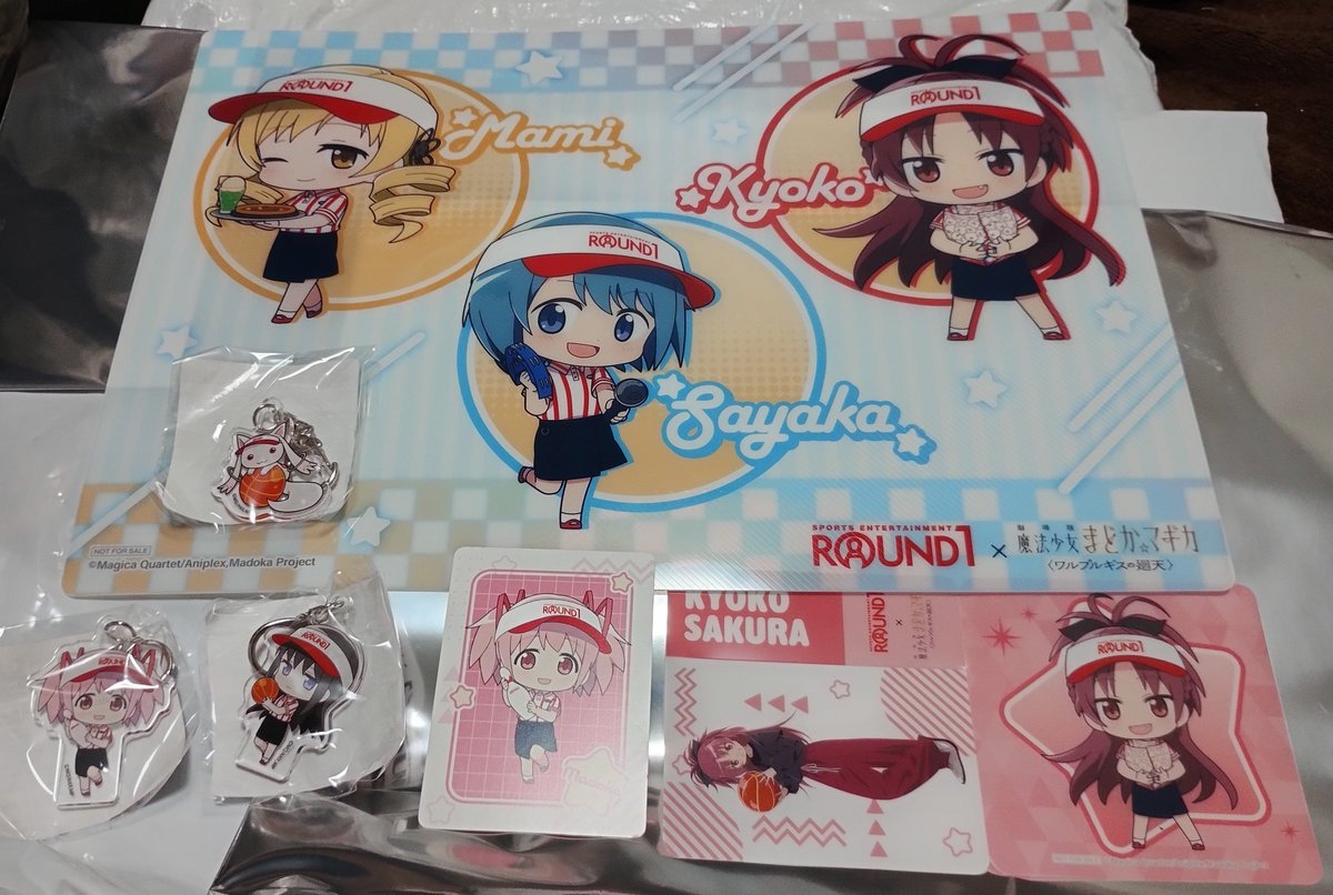 tw_susususu's tweet photo. 先日は『劇場版 魔法少女まどか☆マギカ〈ワルプルギスの廻天〉』を鑑賞

２回目でしたので、いろいろと作品の理解度が上がりました！
(9/12迄ネタバレNG)

そして本日はラウンドワンのコラボボウリングへ
合計スコアをクリアしたので、オリジナルイラストカード貰いました(⁠^⁠^⁠)v

#まどかマギカ https://t.co/dYoxvjZdNH