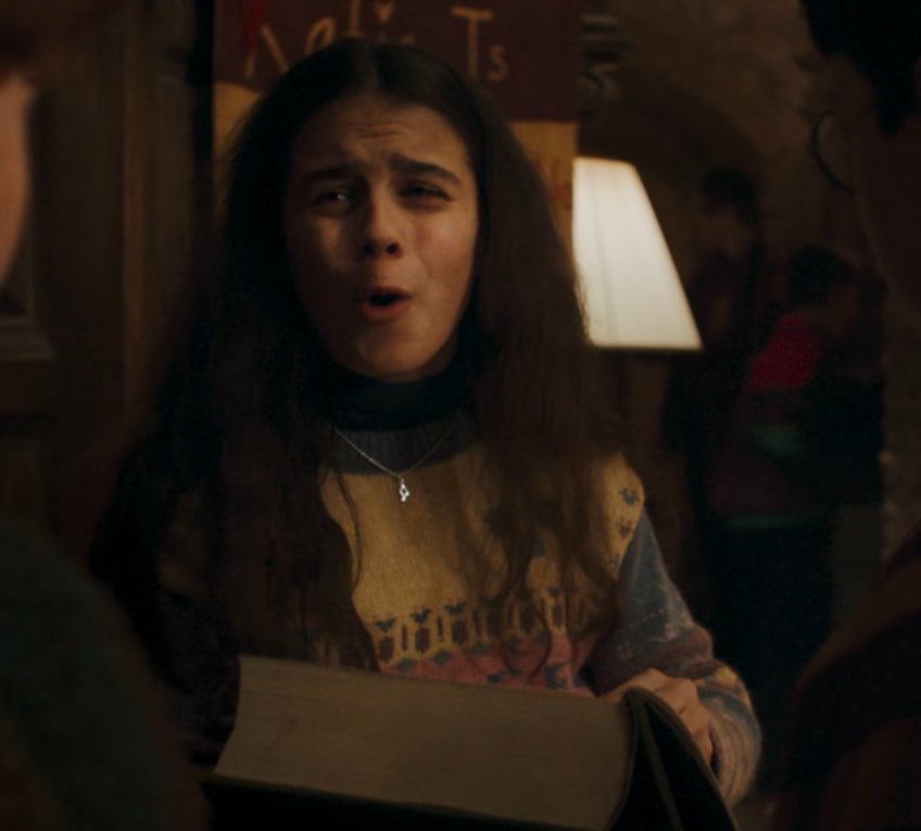 PotterNaHBO's tweet photo. ESSA MENINA SAIU DOS LIVROS 

TE AMO HERMIONE https://t.co/2O9VN4siZv