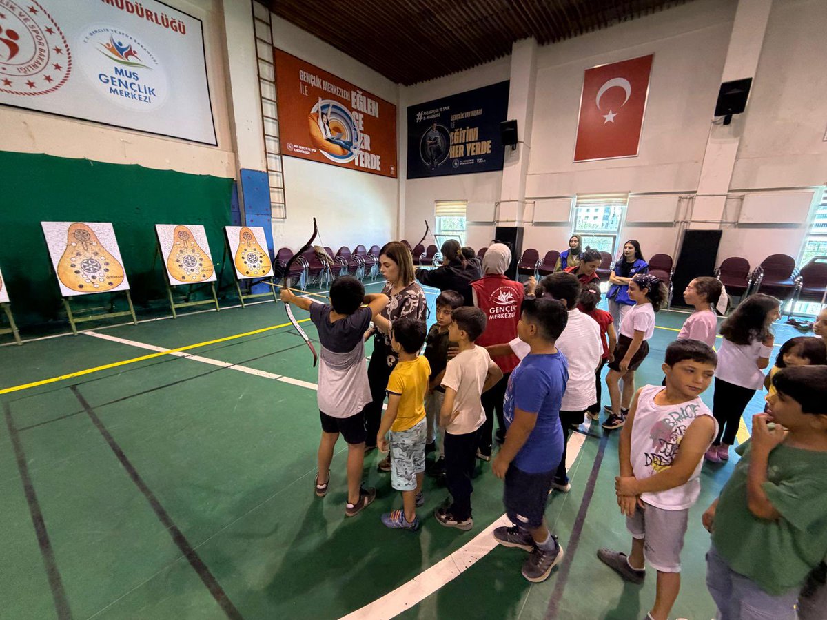 Mus_GM's tweet photo. Yazın enerjisine muhteşem bir final yaptık! 🎉☀️
#GSBGençlikYazKulübü Kapanış Programımızda doyasıya eğlendik, güzel anılar biriktirdik ve dolu dolu geçen yazı hep birlikte taçlandırdık! 😊💙❤️📸

#GSBGM
@OA_BAK @gencliksporbak https://t.co/ZkTVAoQzQs