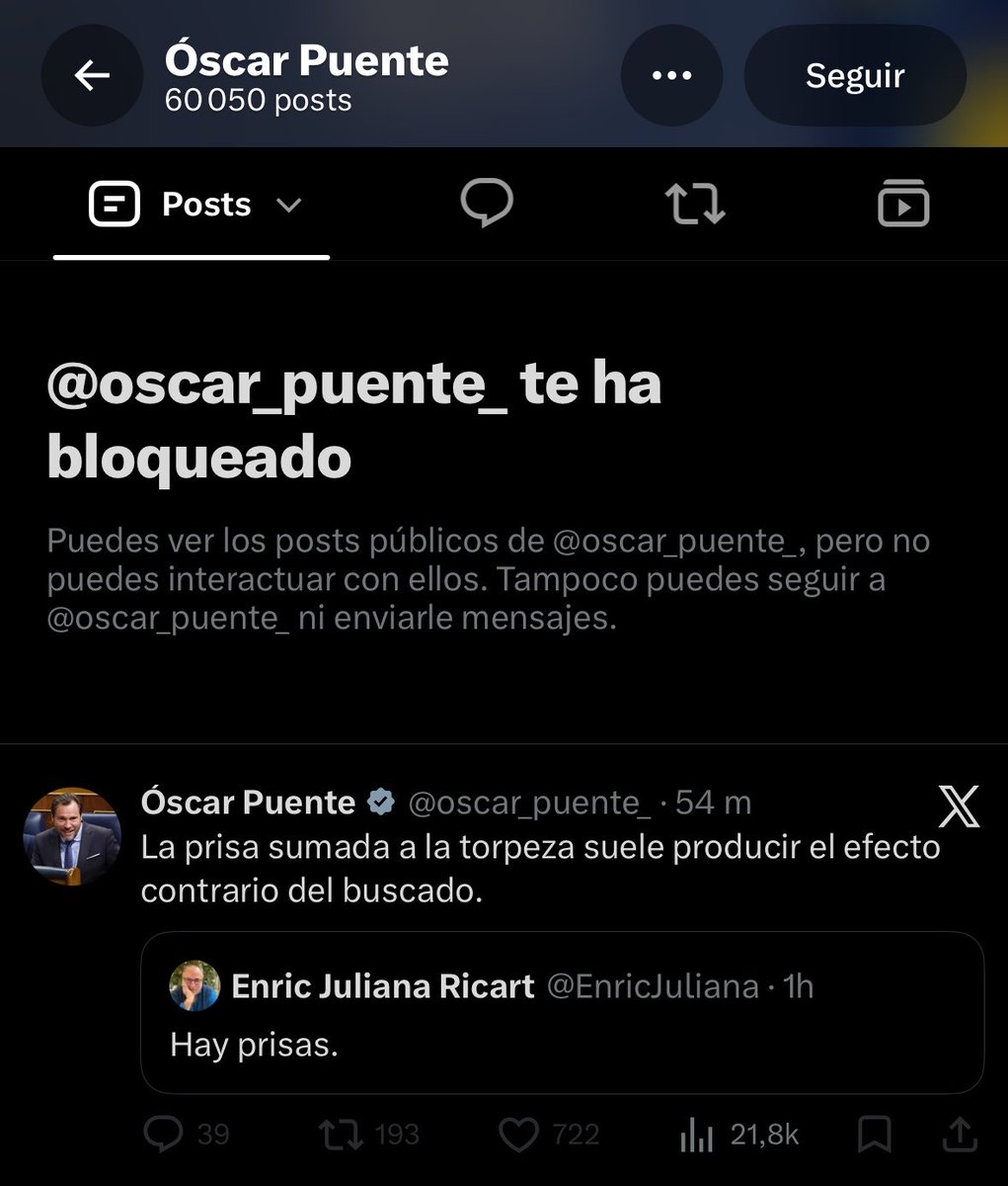 _elizabethduval's tweet photo. Me parece síntoma de que las cosas están ya más que un poquito desquiciadas cuando un ministro de un Gobierno progresista bloquea en redes sociales a una escritora de izquierdas que lo máximo que ha hecho jamás ha sido criticar mínimamente sus formas. 🤷🏻‍♀️ https://t.co/SOOMWLfKN3
