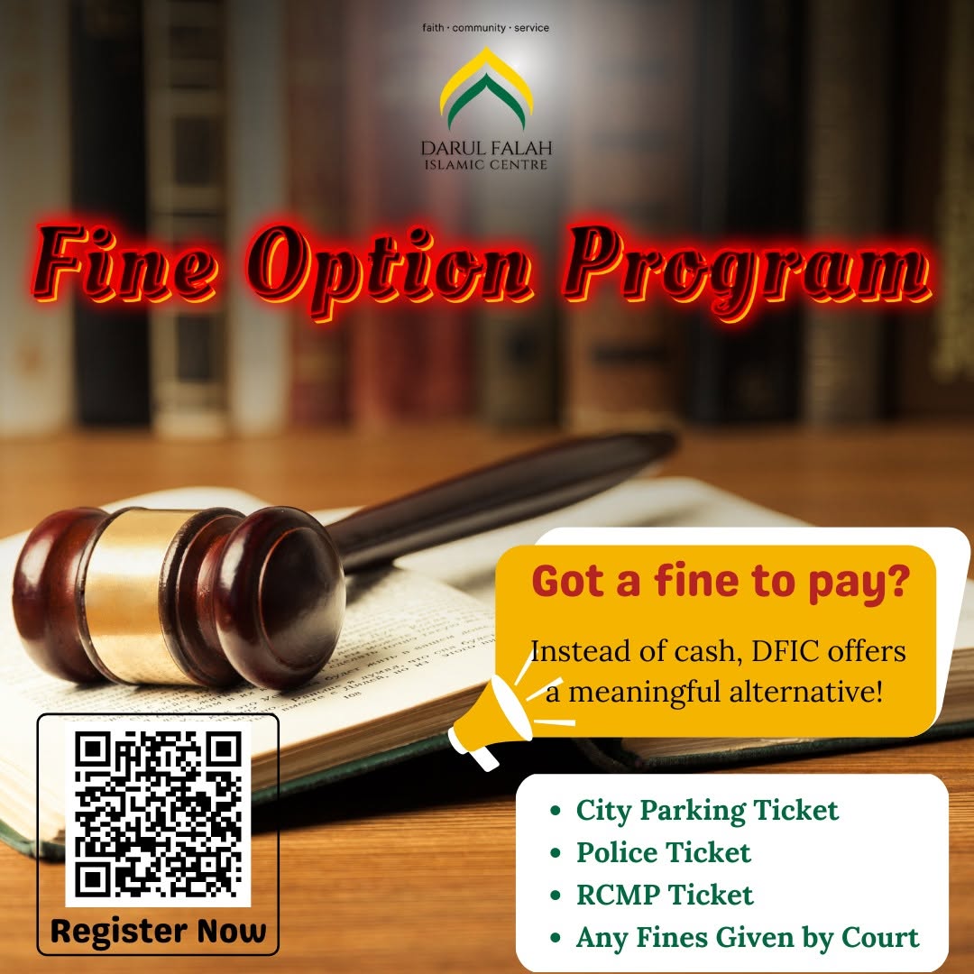DarulFalah2022's tweet photo. 📷 Got a fine to pay? Instead of cash, choose a meaningful alternative with DFIC’s Fine Option Program!
📷 Ready to take the first step? Register now:
📷 https://t.co/fOrNj32djU
#fineoptionprogram #communitysupport #DFIC #giveback #restorativejustice #Communityservice https://t.co/Klpe5tzNNF