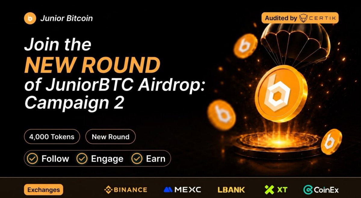 Jangyewonsm's tweet photo. JBTCLabs Airdrop Distribution: 

The distribution of the airdrop (JBTC) has been completed, please check it in your BSC wallet address. https://t.co/XM62lqbUvR