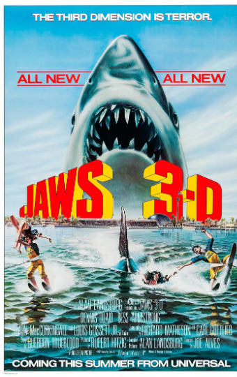 ADTippet1787's tweet photo. I often think that those who feel nostalgic for 70s, 80s, and 90s movies remember the good (Raiders, Predator, Terminator, Robocop etc) and forget the ... bad!
Heaven's Gate
Xanadu
Legend of Lone Ranger
Jaws 3
Zapped and 
Staying Alive 

Crapola https://t.co/EhPa5qUuiN