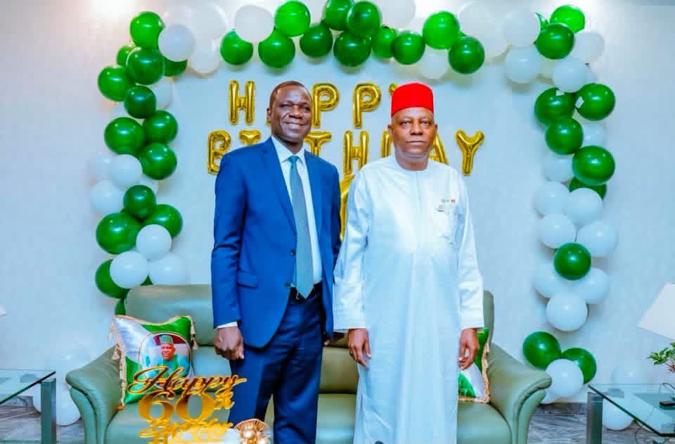 MaiduguAB's tweet photo. Happy 60th Birthday to an incredible leader and father. May Allah grant your heart's desires, continue to bless you with a long impactful life and shower you with good health.

Thank you for your exceptional wisdom, guidance, and the inspiring example you set for us all every day https://t.co/kikOjaIUTk