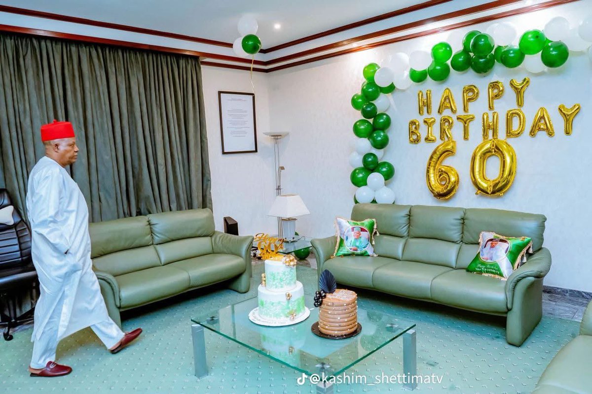 MaiduguAB's tweet photo. Happy 60th Birthday to an incredible leader and father. May Allah grant your heart's desires, continue to bless you with a long impactful life and shower you with good health.

Thank you for your exceptional wisdom, guidance, and the inspiring example you set for us all every day https://t.co/kikOjaIUTk