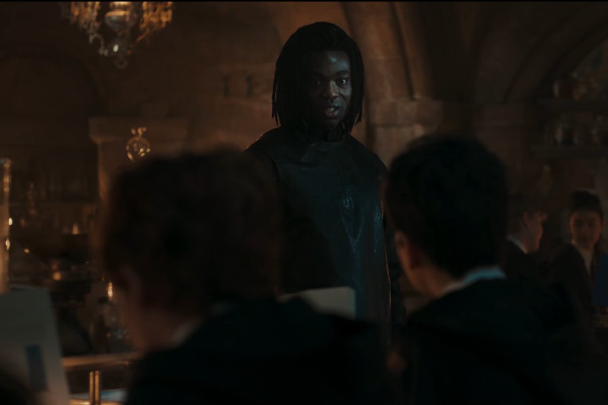 Wizarding_Press's tweet photo. New Look at Paapa Essiedu as Severus Snape for HBO's #HarryPotter series! https://t.co/bGyowembBX