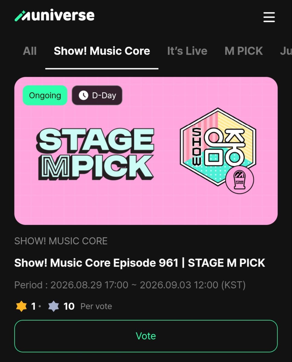 encodevt's tweet photo. [MUNIVERSE] — MUSIC CORE STAGE MPICK 

#ENHYPEN🥈: 237,775
Gap from🥇: 385,865

🗳 max 10 FREE Lumys
🗓 TODAY 12 noon KST
🔗 https://t.co/r2dERrJpTO

Collect your attendance and drop max votes per account. Can vote on MULTIPLE accounts per device.

@ENHYPEN @ENHYPEN_members https://t.co/rDCC9Mp1Fb