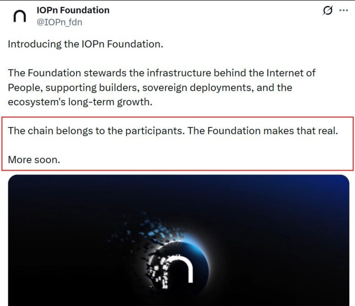Nittarosp's tweet photo. IOPN Update:

IOPN TGE Maybe Coming. https://t.co/vW51M0fwcr