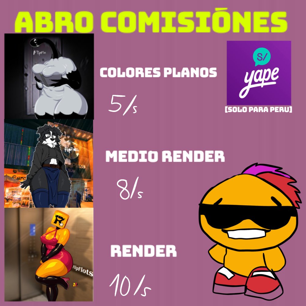 TinkyTanky19's tweet photo. "Abro comisiones" (yape), #Perú #yape #commission #comision #nsfw #furryart https://t.co/pcjZyCwwyP