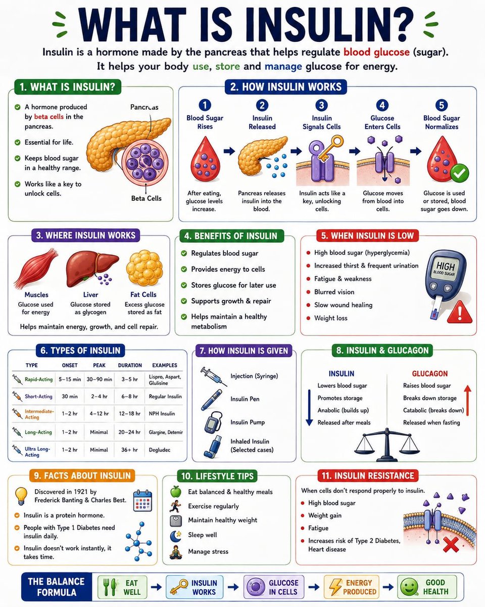 SakuraMiya94466's tweet photo. INSULIN: THE KEY TO BALANCED BLOOD SUGAR 🩸🔑 https://t.co/zqYiYrrMid