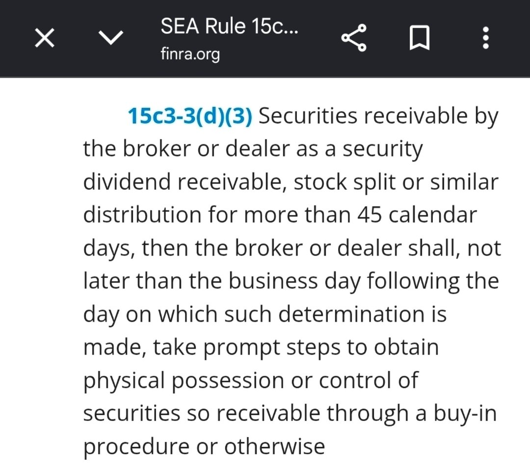 OknowsFutbol's tweet photo. @HesterPeirce INTERESTING RULE coming into play for #MMTLP on FRIDAY! 😲 Will BD's ALL deliver @nbhydrocarbons dividends by then?! 😳 'WE'LL SEE'! 🤷‍♂️ Be ready to ACT, @SECGov @HesterPeirce @SECPaulSAtkins 💯👊 https://t.co/oNUdpm4DUp