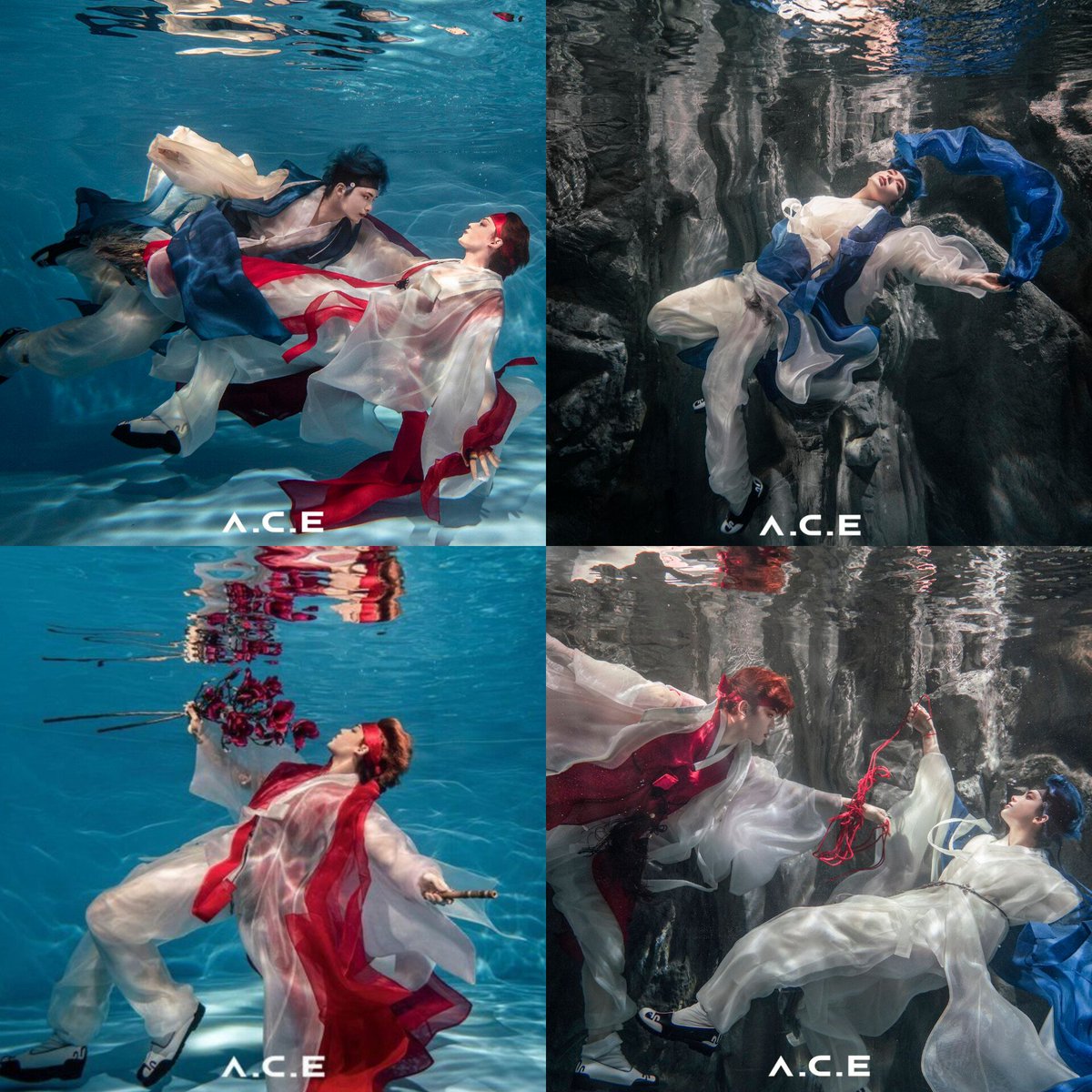 npomvtt's tweet photo. Sempre bom relembrar! Faz 6 anos que o A.C.E lançou essas imagens conceituais e encantou o mundo kpop com tanta beleza. https://t.co/Iss2PK9Jup