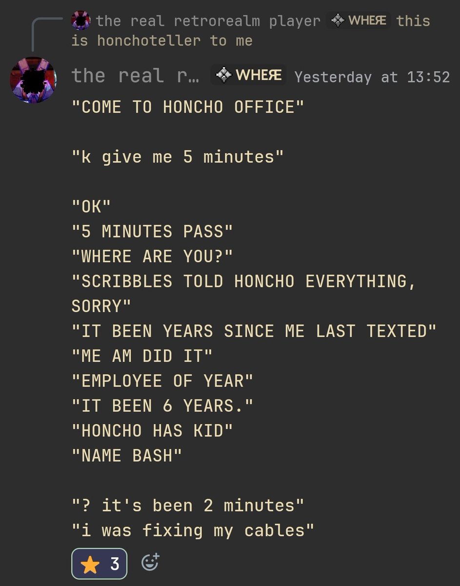 TELEBELL_'s tweet photo. i miss honcho https://t.co/Cz05guTPn8
