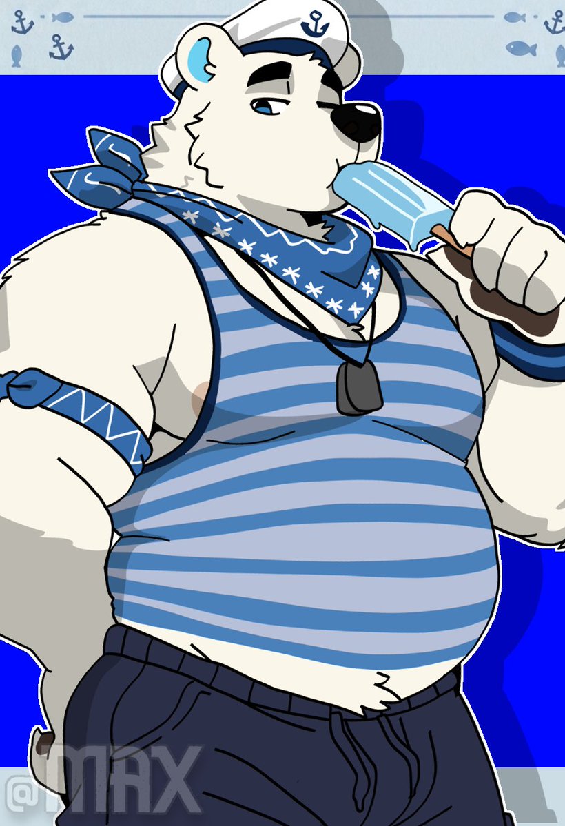 FrostyPawsMaxx's tweet photo. popsicle 😋.😋.😋.
#furryart #OCㅤㅤ https://t.co/NxwOfqX0U4