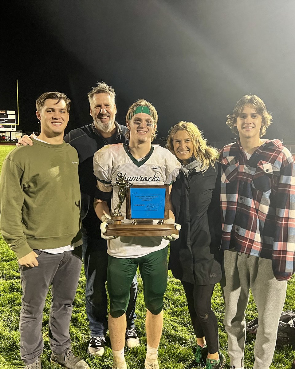 Trinity_HSFB's tweet photo. We would like to recognize and extend a HUGE Thank You to the Voice of The Rocks - Steve Schlager for an incredible decade of service to the Trinity Football program. Steve has been an integral part of the program, taking on the roles of announcer, statistician and sideline crew! https://t.co/QtlZZniQR7