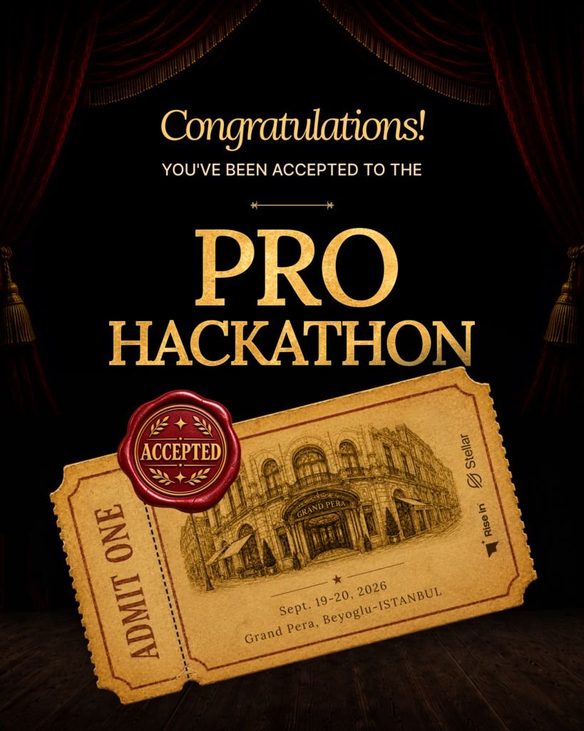 furkaankrbyk's tweet photo. So happy to share that I'm officially accepted into the Stellar Pro Hackathon!  Ready to build and make things happen. Let's go! 

@arfdao @Stellar_Turkey @StellarOrg @riseinweb3 https://t.co/6tG7e4UrTZ