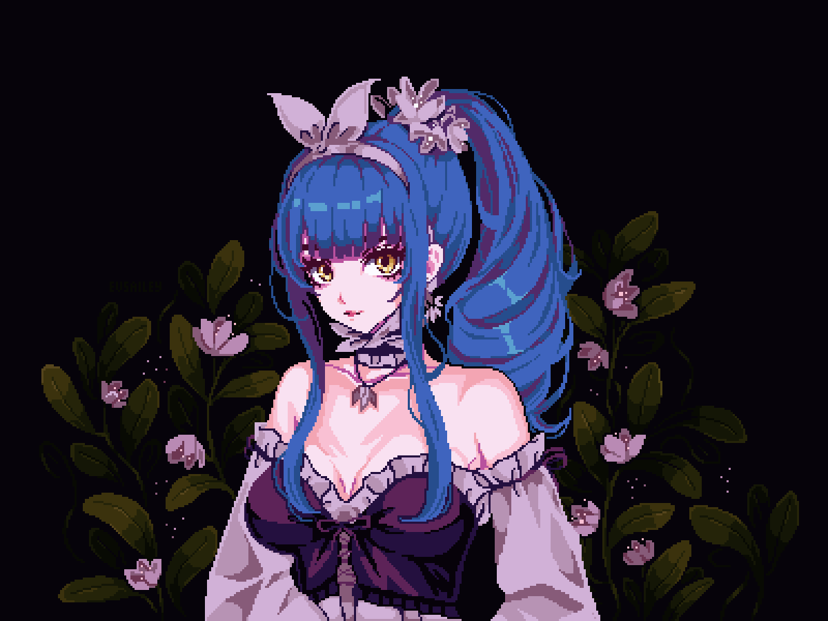 evsailey's tweet photo. 🌸🌿🌸🌿🌸

#pixelart https://t.co/7lSpWHknDM
