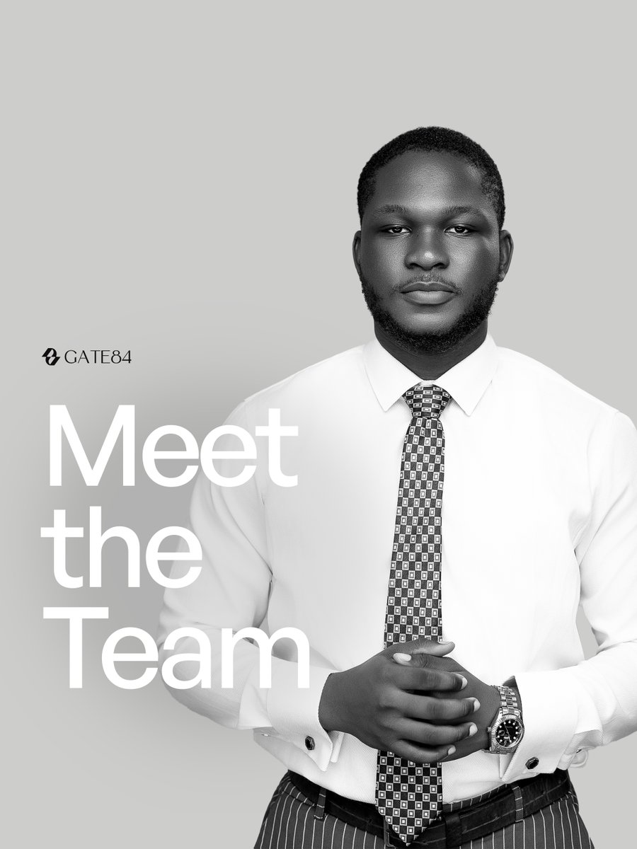 Gate84io's tweet photo. Behind every powerful platform is a team committed to solving real problems.
Today, we are featuring our Lead Software Engineer, whose work is helping build a digital ecosystem that makes business discovery, collaboration, and execution easier for entrepreneurs across Africa.
At Gate84, technology is not just about software—it is about creating opportunities.

#Gate84 #gate84io #exploreafrica #employeespotlight #softwareengineer #techafrica #innovations #africabusiness #digitaltransformation
