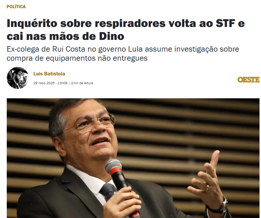odanielscott's tweet photo. Ministro Flavio Dino investigando e julgando um caso de corrupção supostamente organizado pelo governador do Flavio Dino.

Mas a Andréia Sadi estava em coma na época e não ficou sabendo dessa notícia. https://t.co/ERXuCrXdx6