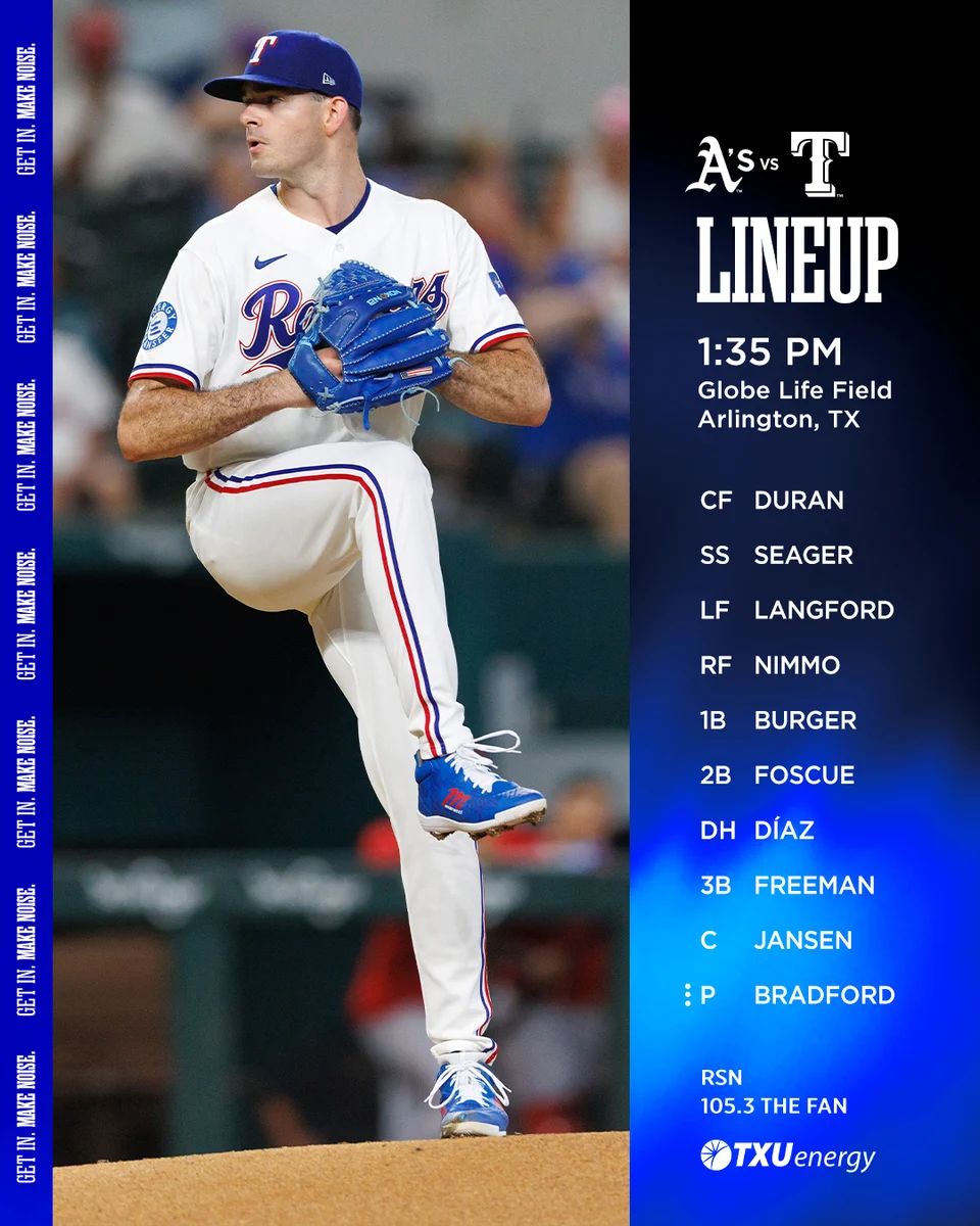 Texas Rangers on X: 