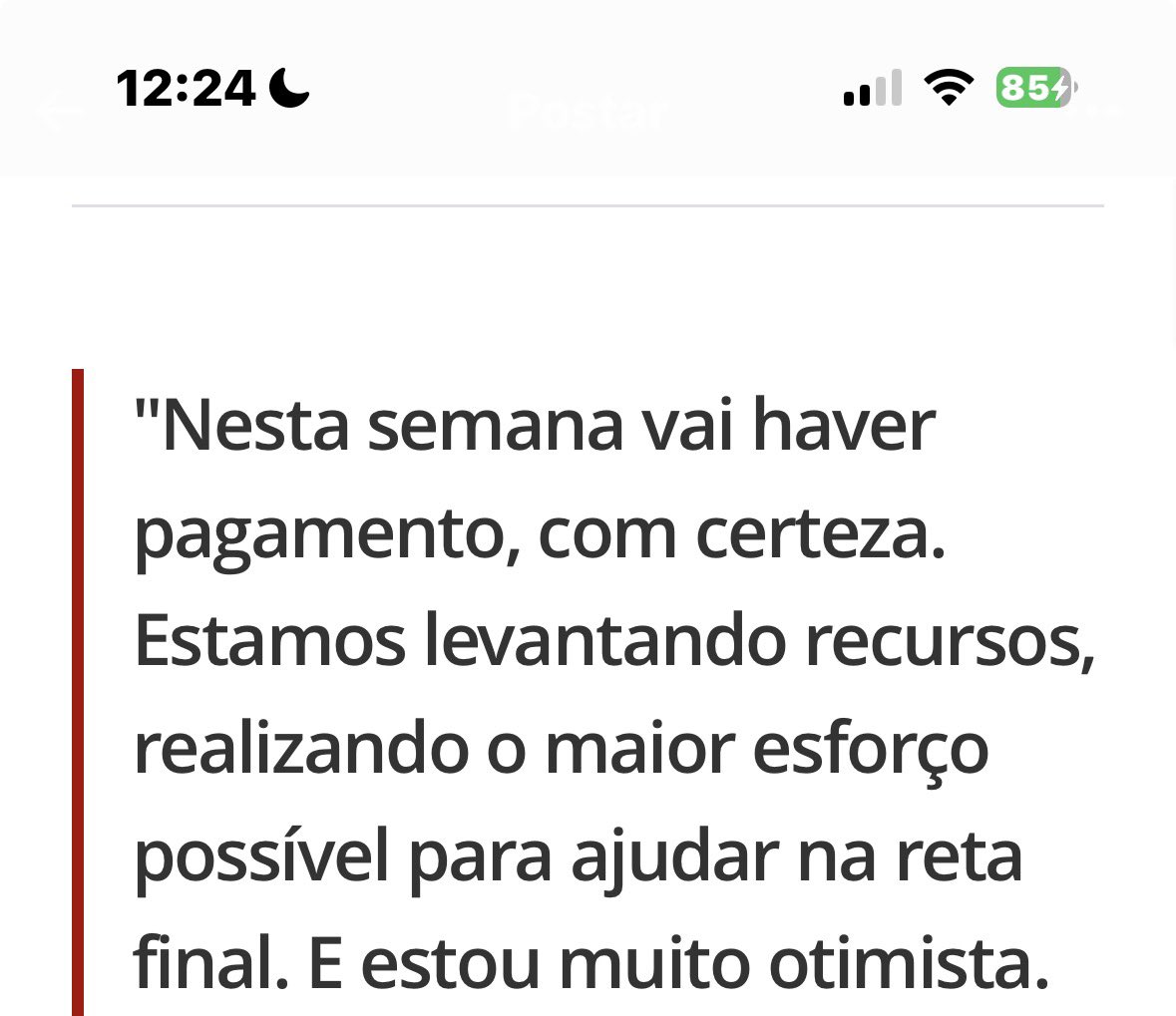 luccawxz's tweet photo. @gwilliaam2004 @essecaio_ @miilasousa_ lê a matéria que tu vai entender, em nenhum momento ele cita os seis milhões, e sim que vai se esforçar pra pagar os cara https://t.co/EpUzrdEi4H
