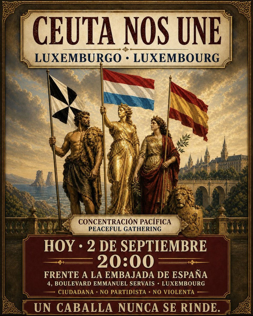 LexCrows's tweet photo. @zoidoJI A las 20.00 en Luxemburgo https://t.co/cztp1DtpBj