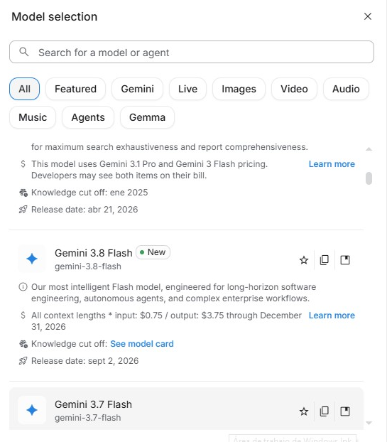 anonim_040's tweet photo. Gemini 3.8 Flahs is rolling out... https://t.co/CinzSOe1pK