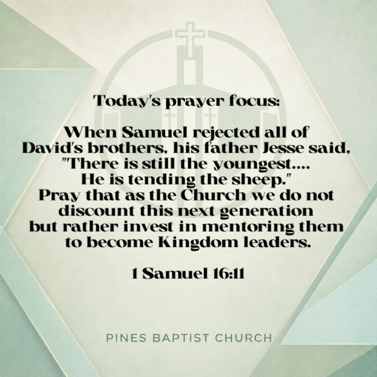 pinesbaptist92's tweet photo. 1 Samuel 16:11 ESV — Then Samuel said to Jesse, “Are all your sons here?” And he said, “There remains yet the youngest, but behold, he is keeping the sheep.” And Samuel said to Jesse, “Send and get him, for we will not sit down till he comes here.” https://t.co/arK96tL260