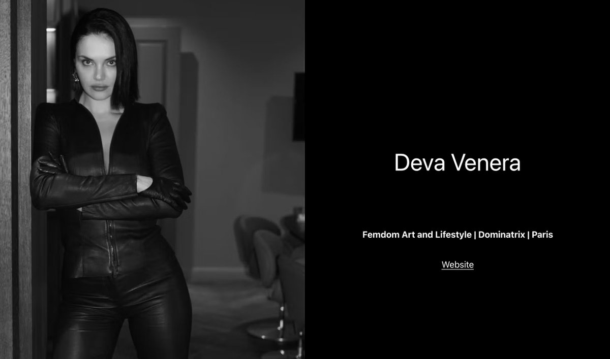 BDSMLadySas's tweet photo. “I simply love how something you started more or less by chance over a decade ago grows with you, takes shape, changes and yet remains a part of your life,” says Mistress Deva Venera @TheDevaVenera.

The gorgeous Mistress has evolved from working as a classical studio Dominatrix in Berlin to living as a Lifestyle Femdom in Paris. In our interview, she talks about her journey, deeper relationships with submissives, mentoring women and why a Femdom should allow herself to change.
https://t.co/oQI2VUy0fR