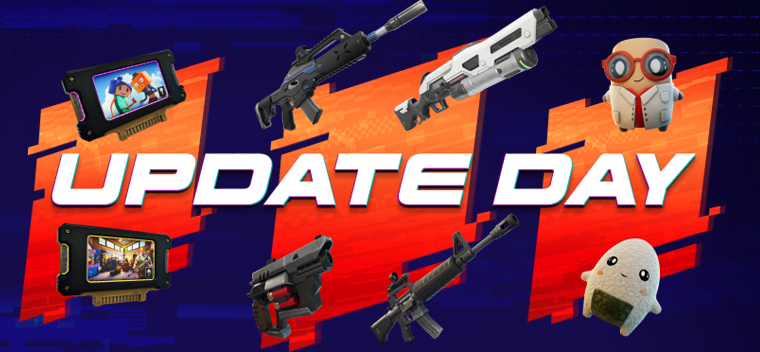 ShiinaBR's tweet photo. NEW IMAGE FOR THE UPDATE DAY CONTENT

Now includes the Wrecker Revolver https://t.co/CYHyMuQmNy