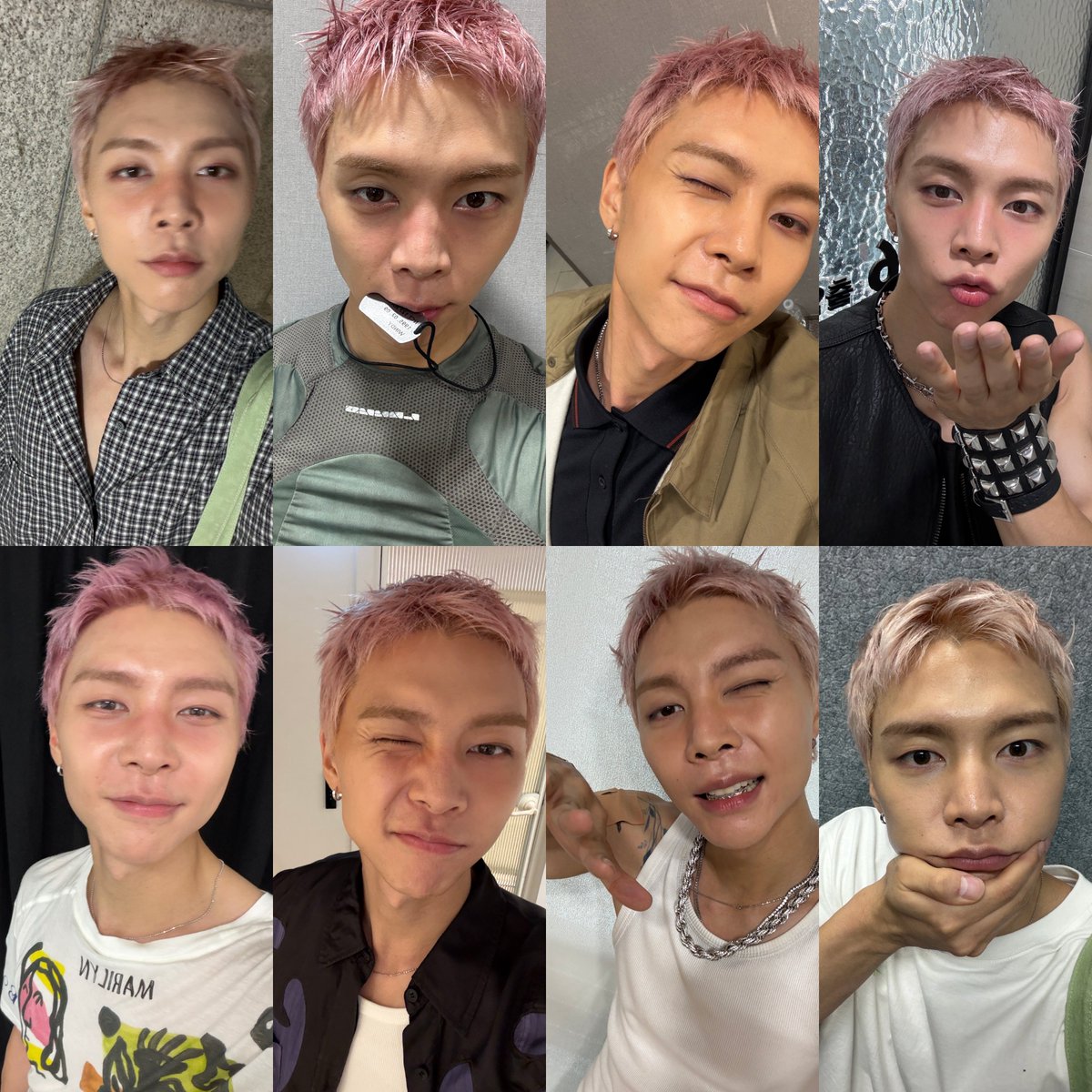 yunogay's tweet photo. johnny pink hair and rosy blush making our days wondersuh 🩷 https://t.co/7qdm3eUTvN