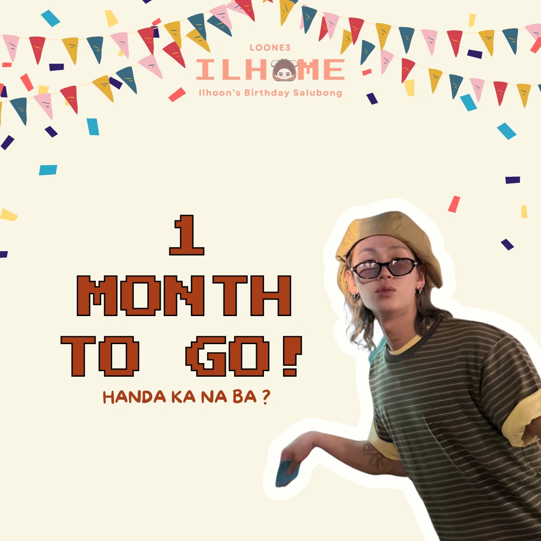 ilhome_ph's tweet photo. ⏰ONE MONTH TO GO⏰

Start planning your fit, here's the dress code 🤩

Don't get stressed following the dress code strictly, but we'd appreciate it if you do.

Feel free to wear whatever's comfortable for you, Loonees!

See you soon💙

#BirthdaySalubongniILHOON https://t.co/Q8LN6bu2Dz