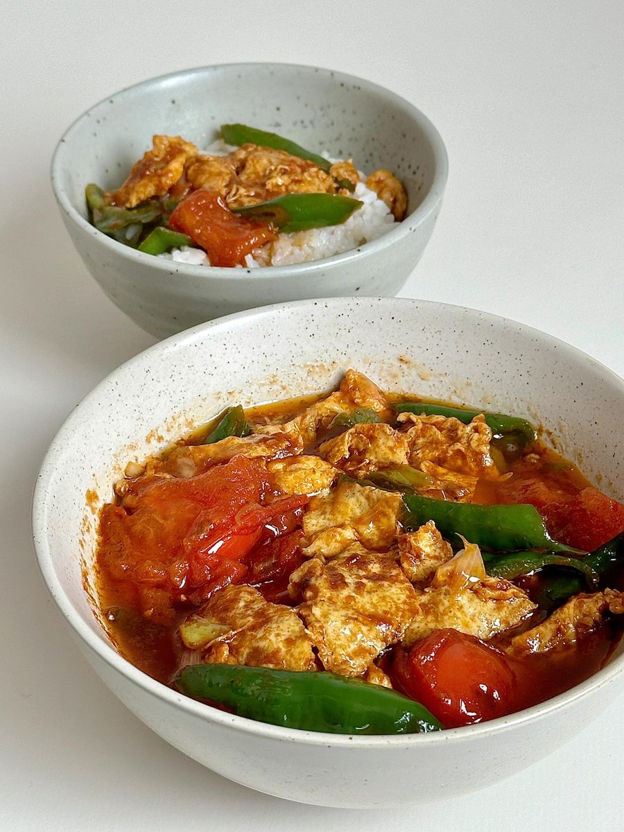no_eyedee's tweet photo. Quick homemade tomato egg stir-fry – 15 mins, super comforting, no fancy ingredients needed. Perfect weekday dinner win! https://t.co/l1kMdHUWHX