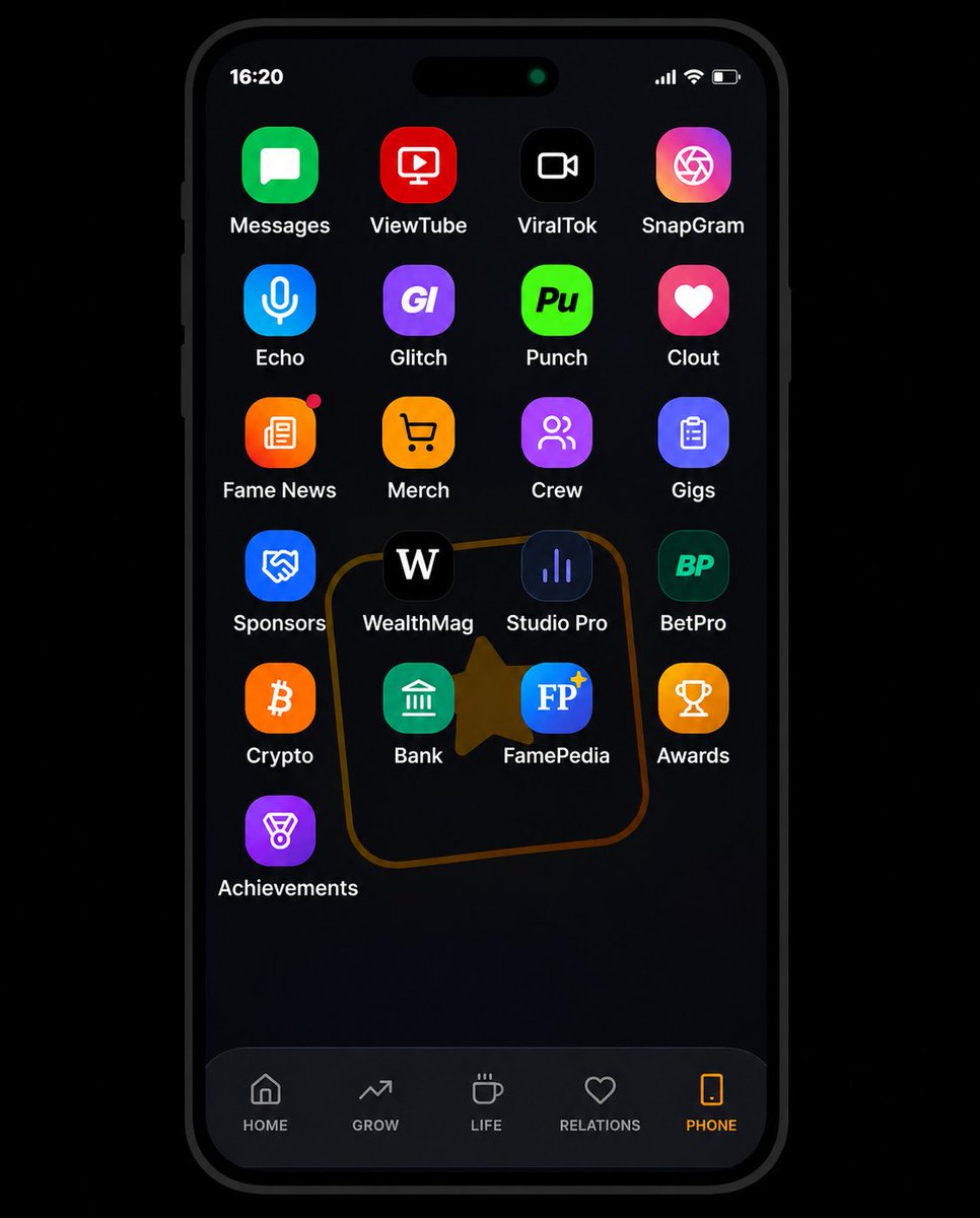 FameLifeSim's tweet photo. 💕3 New apps coming!!

FamePedia
Awards
Achievements

Fame Life V1.0.1 on

Telegram:
https://t.co/RxpugDOlcj

Discord:
https://t.co/WP2nnCl7xM

HELP PUT THE GAME ON PLAY STORE:
https://t.co/IumHbGHmB9 https://t.co/FRoi9SSd5P