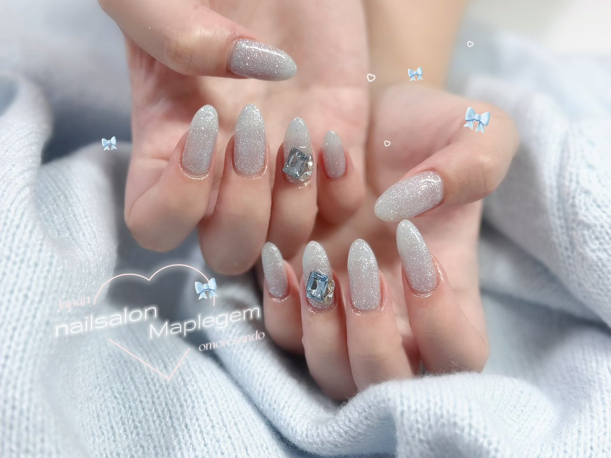 nail_maplegem's tweet photo. たくさん混ぜたこだわり水色ラメ𐔌՞꜆.  ̫.꜀՞𐦯🩵 https://t.co/RiOCBoCuQu