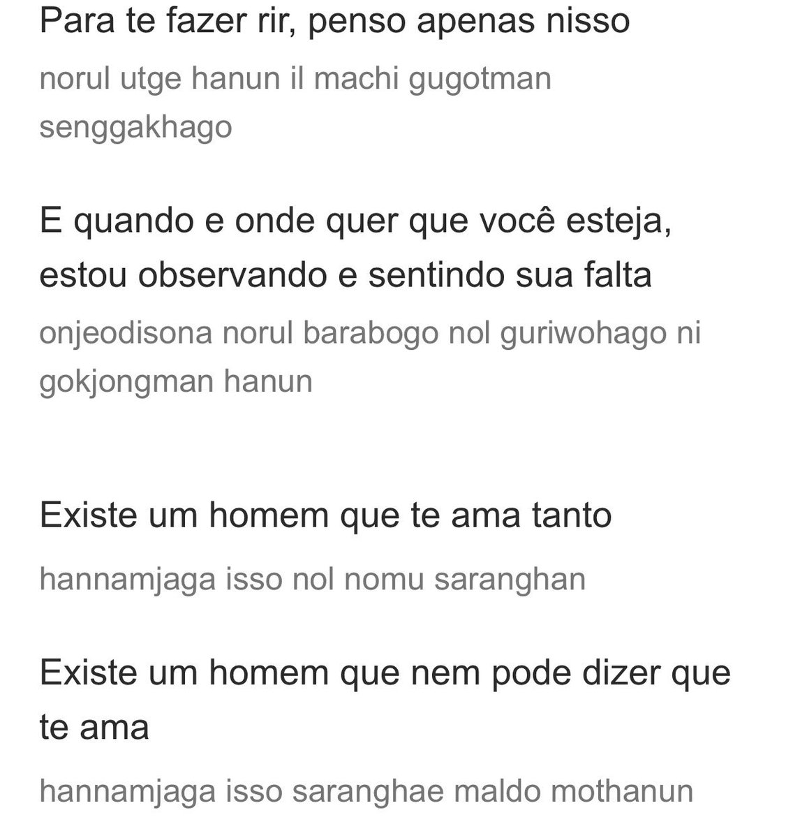 thvjktkk's tweet photo. A LETRA DA MÚSICA Q O TAE TAVA CANTANDO PRO JUNGKOOKIE NO PALCO

PQP https://t.co/Fc45N3cCXR