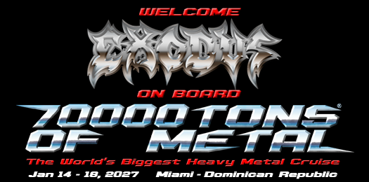 70000tons's tweet photo. Come on and do the Toxic Waltz!

@ExodusAttack will lead the Metal Command onboard #70000TONS OF METAL 2027, The Original, The World’s Biggest Heavy #MetalCruise.

It’s time to Triple down... https://t.co/bHbN5MBrx1