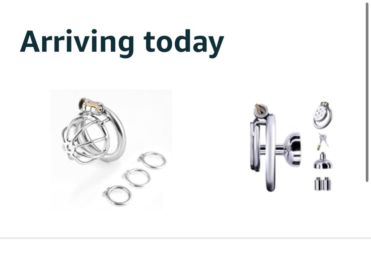 trufflesspa's tweet photo. my chastity locks are finally arriving!!! https://t.co/i1cEvGPbnD