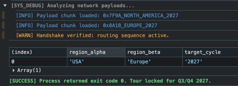 StatsOnCyrus's tweet photo. 🚨 MILEY CYRUS 2027 TOUR IS COMING 🚨

USA &amp; Europe tabs have appeared in Miley’s website source code under the tour section, strongly hinting that a 2027 tour is coming. Dates may be added ahead of an official announcement. 👀 https://t.co/4VzGL461II