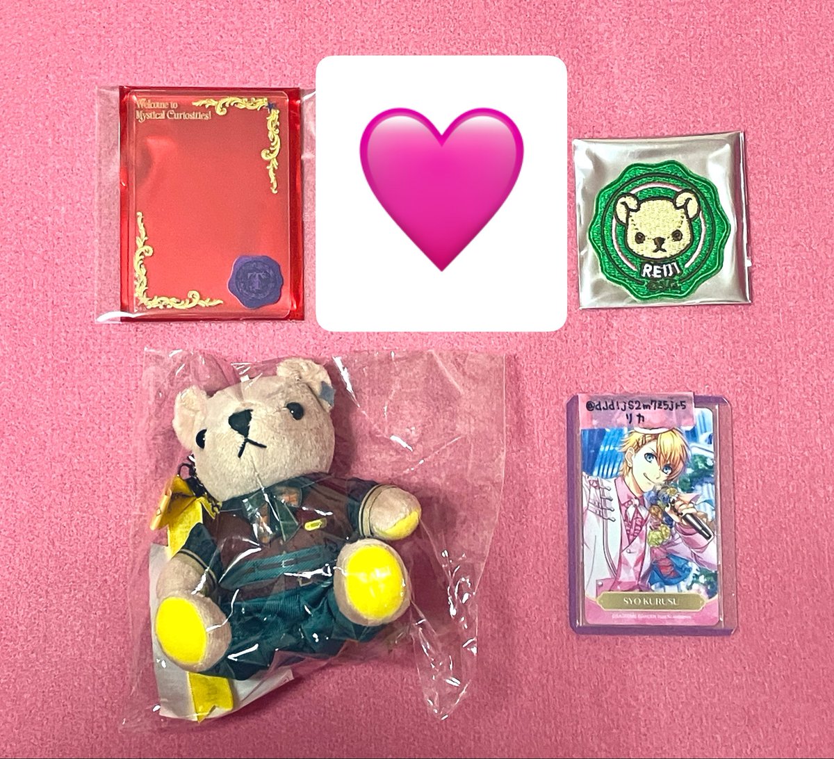 dJdIjS2Sm7Z5jr5's tweet photo. 【交換】うたプリ グラショ LOT くじ

◆譲）
①くまプリA賞: ナギ
②くまプリC賞: 嶺二
③カードローダー: トキヤ

◆求） 翔

◆（都内）お手渡し、郵送

どうぞよろしくお願いいたします🙇🏻‍♀️´- https://t.co/ETDGysiNaH