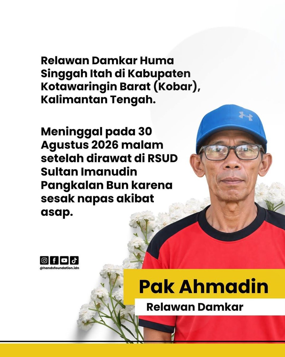 bismillahyuk_'s tweet photo. 2 relawan meninggal saat sedang bertugas dlm pemadaman kebakaran lahan di Kalimantan Tengah

Mereka berangkat untuk melawan api, tp ga semuanya sempat pulang. 💔

Innalillahi wa inna ilaihi raji’un

NANGIS BANGET YA ALLAH ASTAGFIRULLAH 😭

#PRAYFORKALIMANTAN
#ALLEYESONINDONESIA https://t.co/kgvA8t5SPr