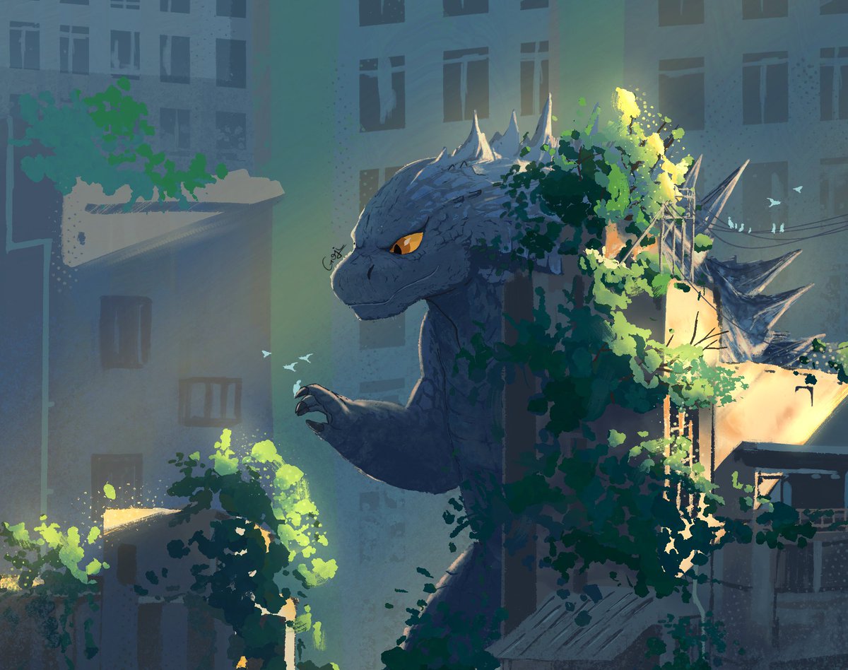 gojigojigojira's tweet photo. Repost this again
#Godzilla #Godzillafanart #ゴジラ https://t.co/RHGtE9EIie