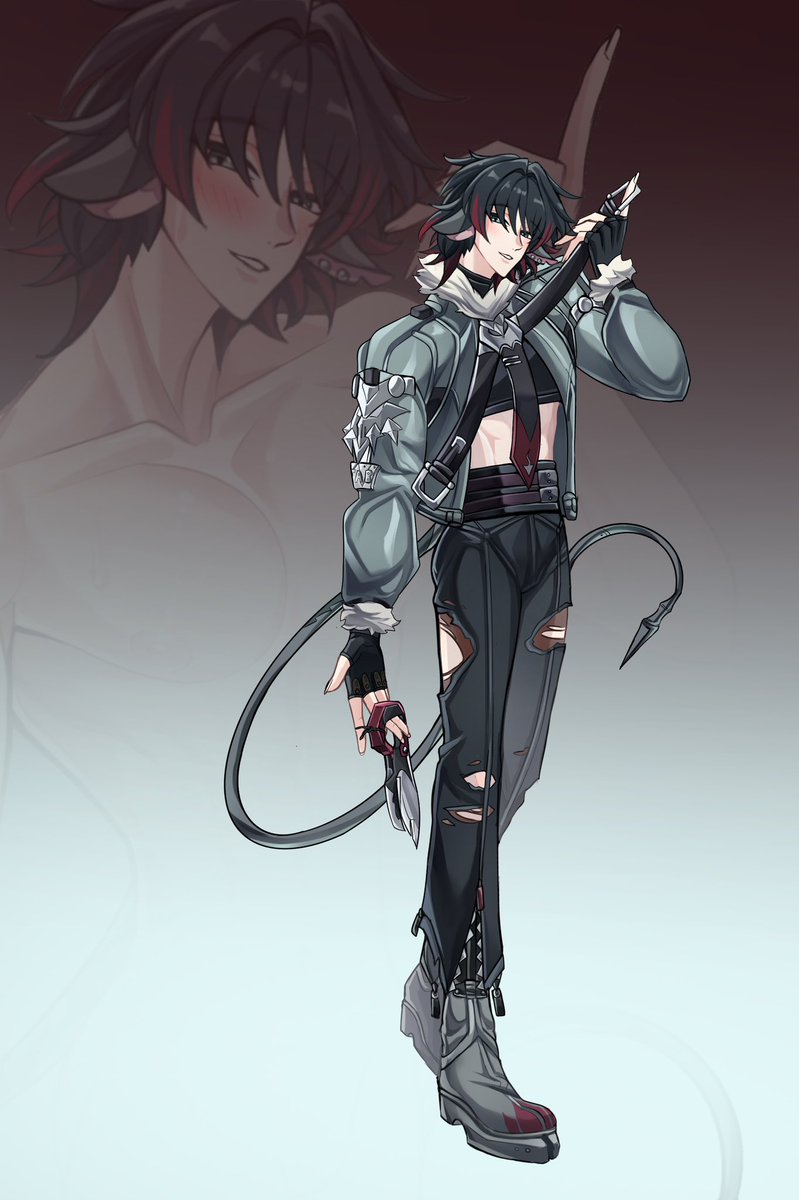 Vinegarisinside's tweet photo. john doe in nu carnival... yum yum yum. sorry for the femboy john doe lover, but i made him a top/powerbottom for seth in this one https://t.co/NZQUC8XDTn