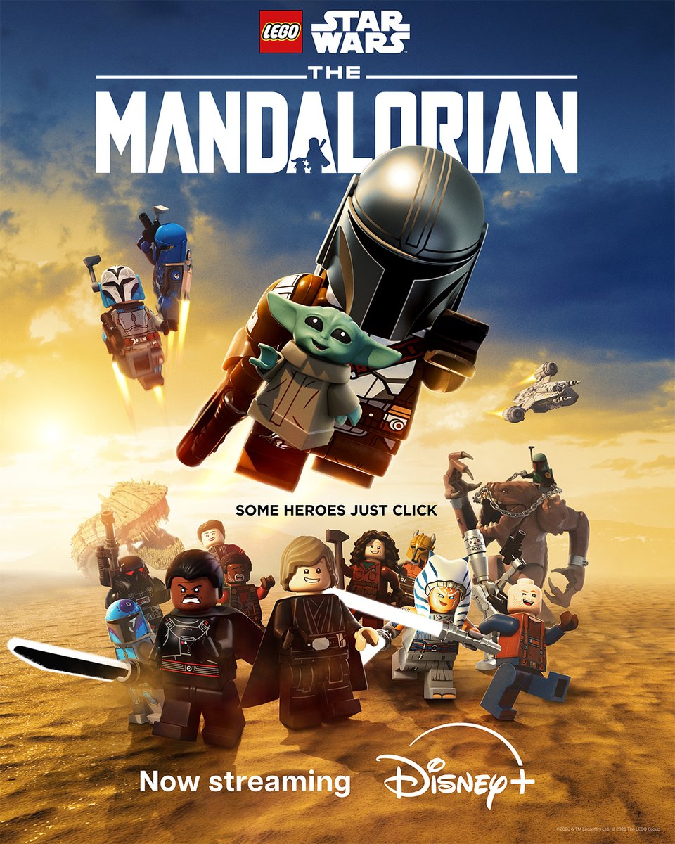 starwars's tweet photo. Rebuilding the mission that started it all.

LEGO Star Wars: The Mandalorian, an all-new special, is now streaming only on @DisneyPlus. https://t.co/xCILx7j30R
