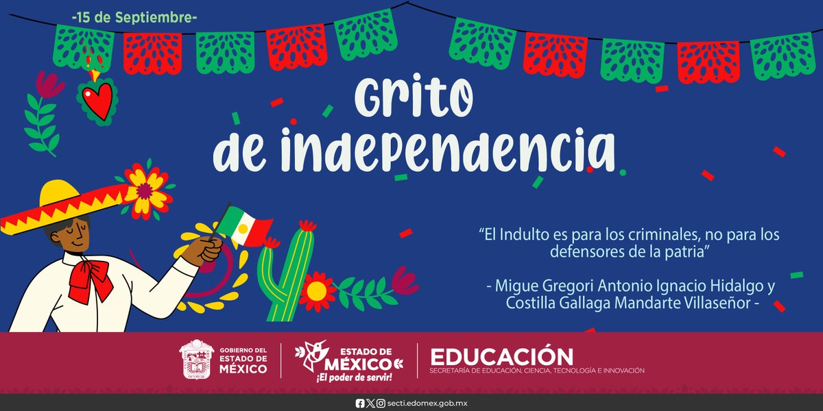 TeschiOficial's tweet photo. “El Indulto es para los criminales,
no para los defensores de la
patria”
-Miguel Gregorio Antonio Ignacio
Hidalgo y Costilla Gallaga
Mandarte y Villaseñor- https://t.co/Bd7zBKu8D4